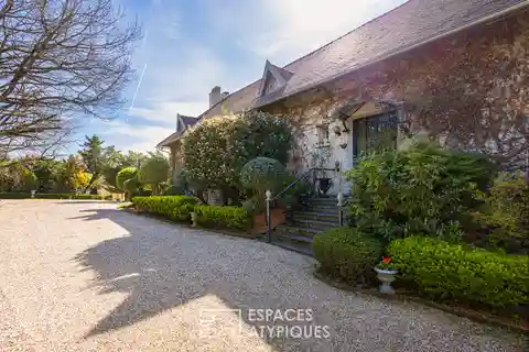 Grand Bourgeois Home with Lush Gardens