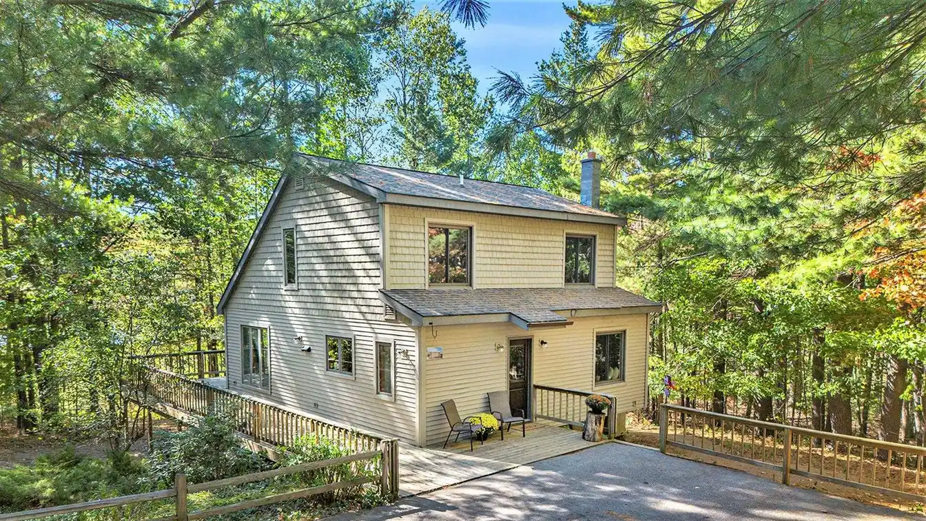 Classic Saltbox-style Home Nestled on Nearly 10 Acres