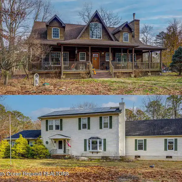 TWO HOMES ON FIVE ACRES