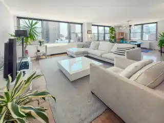 Exceptionally Large Light-Filled One Bedroom