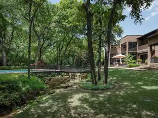 Contemporary Retreat with Designer Touches and Lush Landscaping