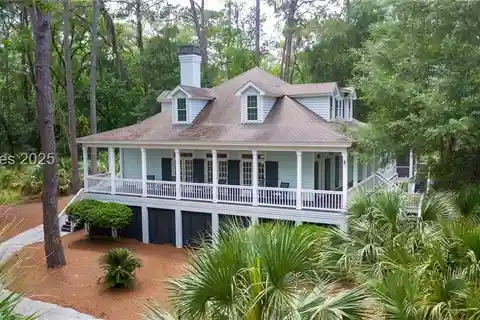 Discover Coastal Living at Its Finest in This Stunning 3,883 Square Foot Home Located in the Exclusive Haig Point Community.