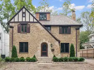 California Cool Meets Classic Tudor-style Architecture