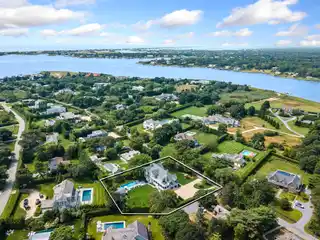 Custom Home in the Prestigious Quogue South Estate Section