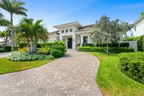 Modern Tropic Isle Waterfront with Private Dock