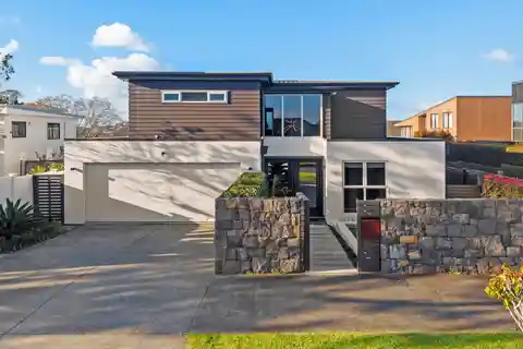 Architectural Coastal Masterpiece Moments from the Beach