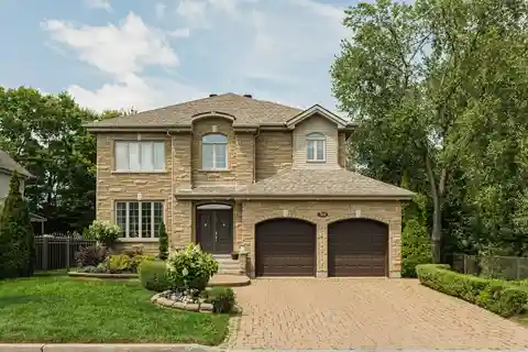 Contemporary Home in a Lush Setting