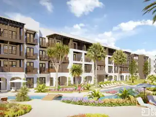 Condos Overlooking Aquatic Elegance
