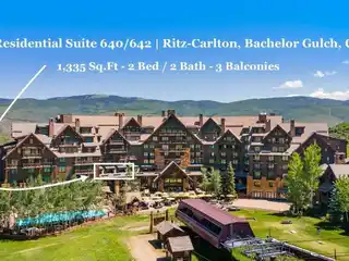 Residential Suite at the Ski-In/ski-Out Ritz-Carlton in Bachelor Gulch