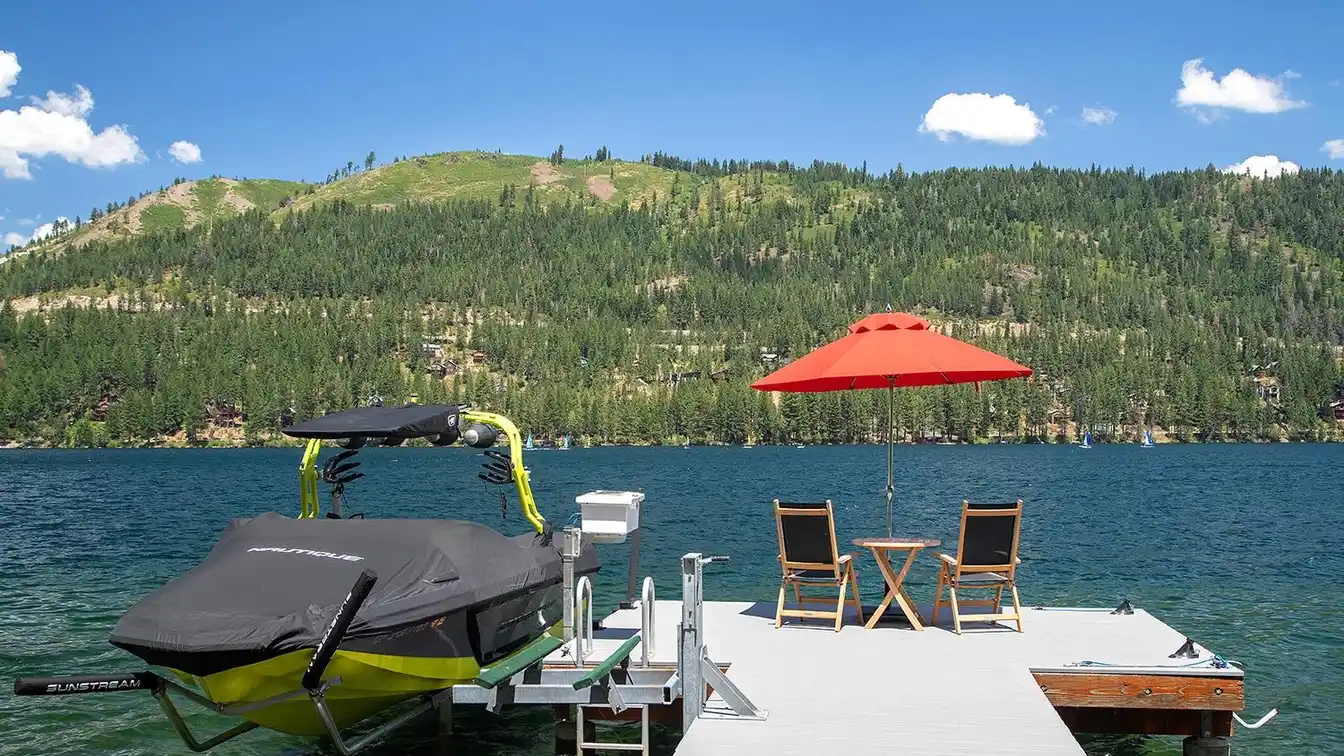 Waterfront Mountain Modern Lake Home