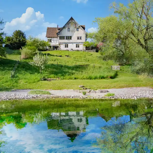 RIVERSIDE CHâTEAU WITH PRIVATE ACCESS TO THE RHINE
