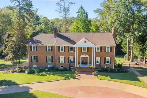 Refined Estate with Pond Views & Designer Touches