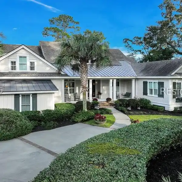 MARSH-VIEW BELFAIR RETREAT WITH POOL AND OUTDOOR ENTERTAINING