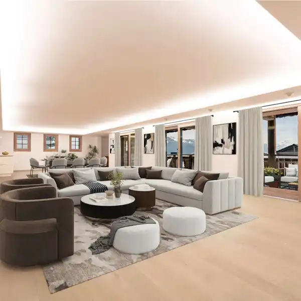 SUPERB APARTMENT WITHIN A CHALET-STYLE RESIDENCE