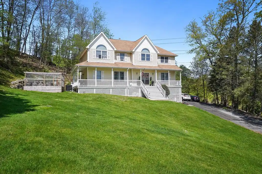 Center Hall Colonial on Park-like Property