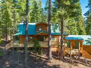 Forest-backed Tahoe Escape with Private Lake Access