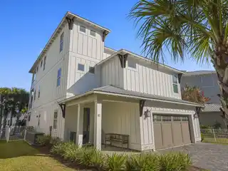 Custom Coastal Modern Home in Cypress Breeze Plantation