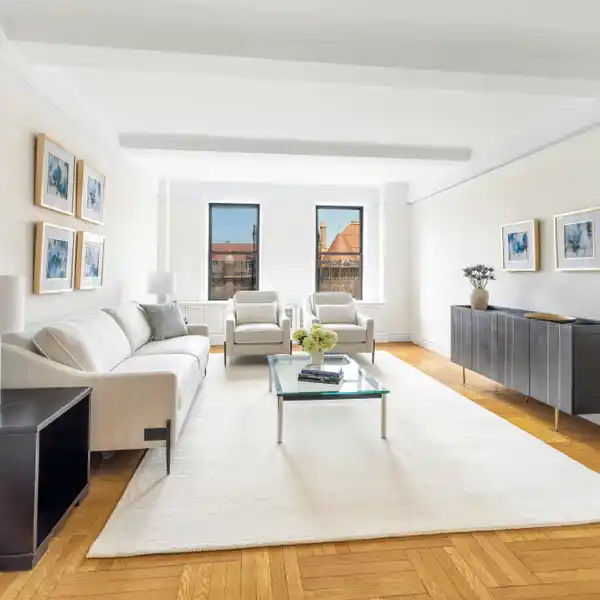 GRACIOUS HOME ON A TRANQUIL UPPER WEST SIDE BLOCK