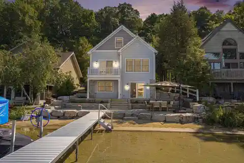 Move-In Ready Lakefront Home on Spring-Fed Birch Lake