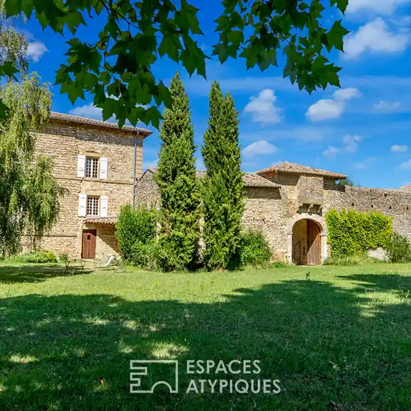 UNIQUE ESTATE CREATED IN A FORMER POST OFFICE UNDER NAPOLEON