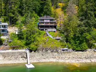 Waterfront Home Overlooking Deep Bay