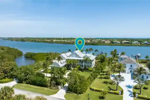 Stunning Key West-Style Riverfront Home