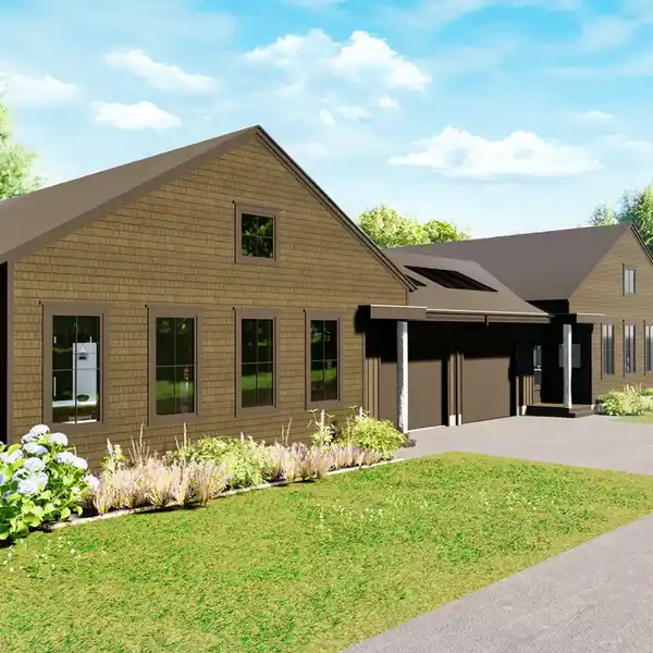 SERENE MAINE COTTAGE WITH CONTEMPORARY FINISHES