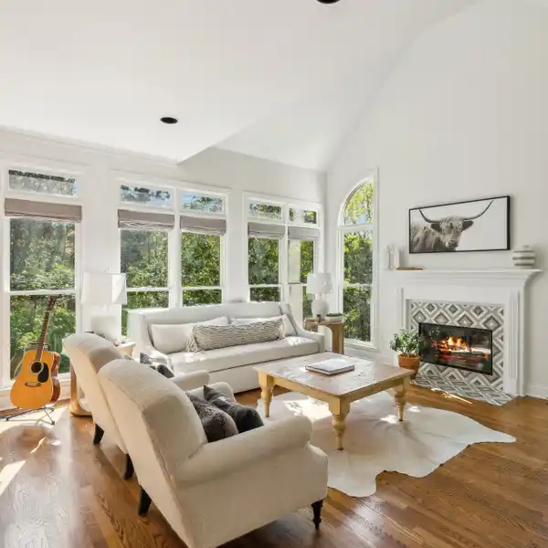 ELEGANT HOME IN A SERENE WOODED SETTING