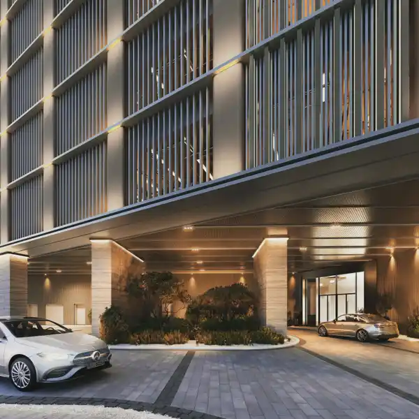 ELEVATED WATERFRONT LIVING AT ONE RIVER POINT IN BUSINESS BAY