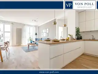 Excellent Apartment with Private Garden Directly on the Teltow Canal Promenade