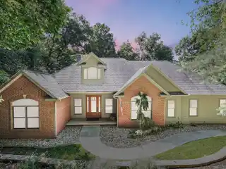 Custom Ranch Home on a Private Wooded Lot