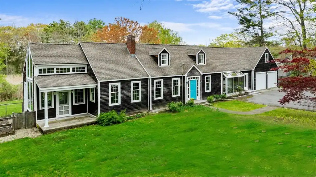Distinctive Home on the Edge of a Salt Marsh