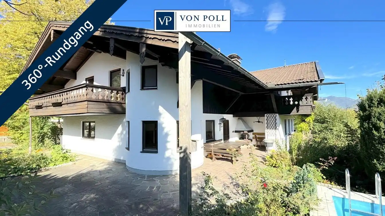 Large Multi-generational House in the Middle of the Chiemgau Mountains