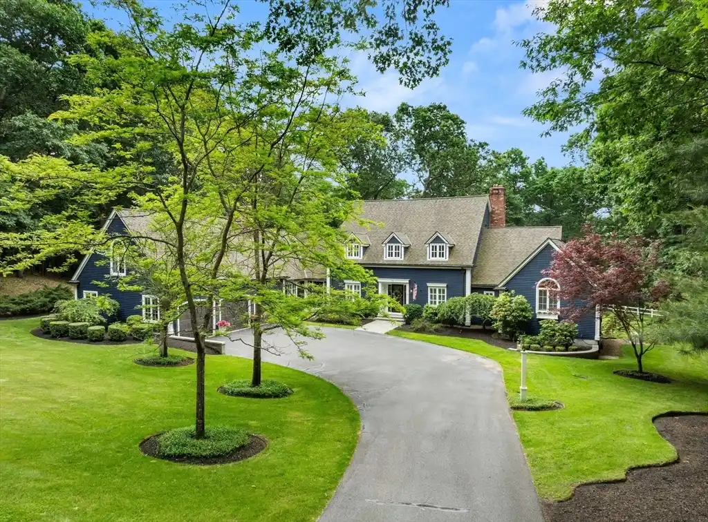 Classic Charm with Modern Luxury in the Woods of Boxford
