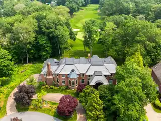Custom All-brick Colonial with Breathtaking Golf Course Views