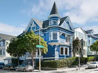 Stately Corner Home in Cole Valley