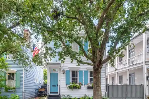 Masterfully Renovated 1800s Charleston Single Home
