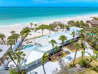 Timeless Gulf-front Dream Home with Guest House