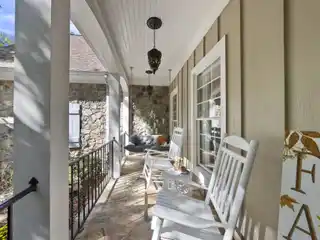 Secluded Forest Retreat with Elegant Interior Charm