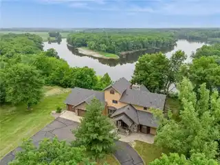 One-Of-A-Kind Home with Breathtaking Mississippi River View