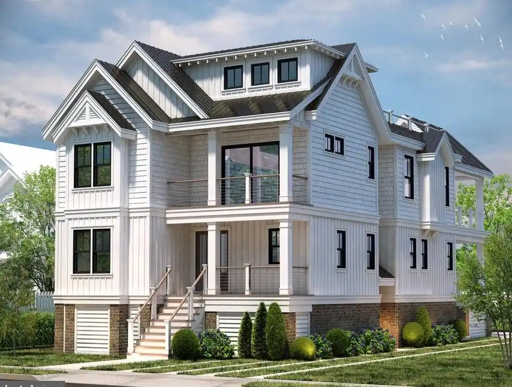 High-end New Home on the Peaceful North End of Avalon