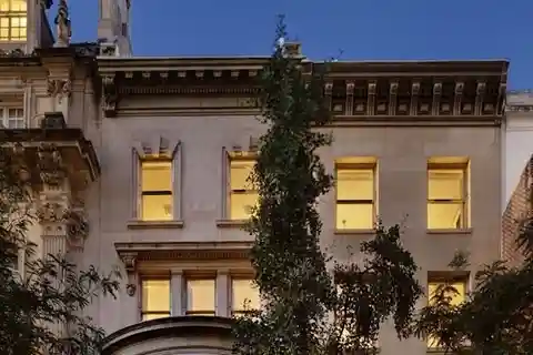 Two Side-By-Side Magnificent Limestone Townhouses