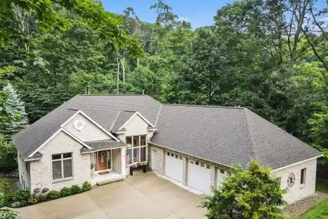 Custom Home with Deeded Lake Michigan Access