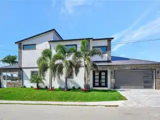 Newly Constructed Modern Residence on Ideal Corner Lot
