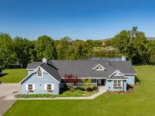 One-Of-A-Kind Riverfront Retreat