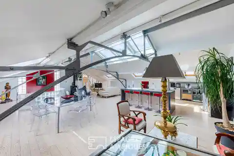 Loft in a Former Blacksmith's Shop