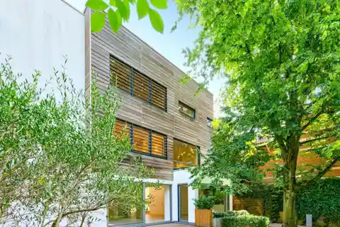 Contemporary Triplex Villa with Private Southwest Garden