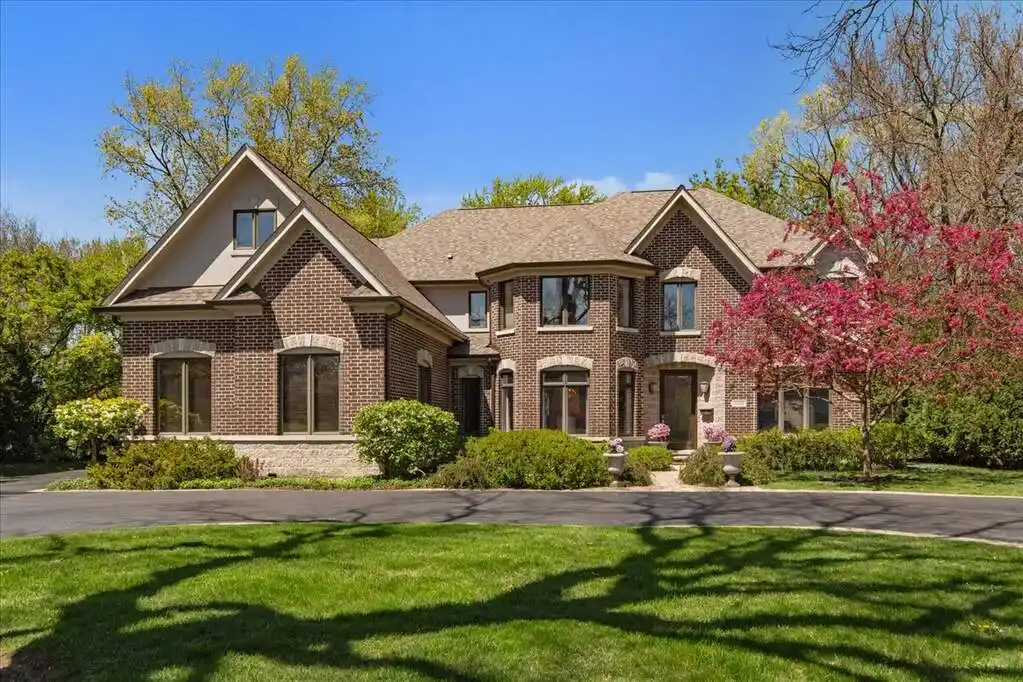 Brick and Stone Custom Home on an Amazing Half-acre