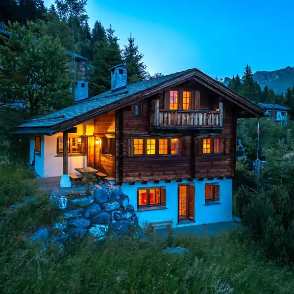 MAISSEN HOLIDAY HOME IN VALBELLA WITH VIEWS AND SKI-IN/SKI-OUT PERKS