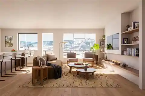 Open and Flowing Corner Unit at the Amble